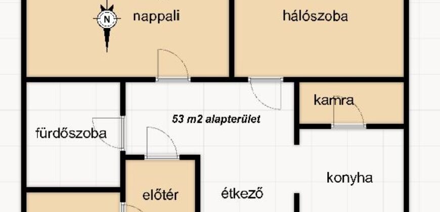 2 szobás lakás Nyíregyházán